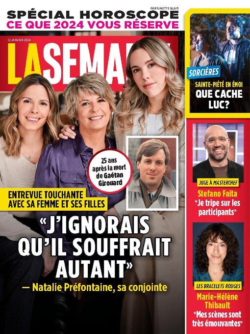 Title details for La Semaine by TVA Publications Inc. - Available